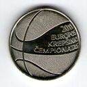 Lithuania, 1 Litas, 2011, Eurobasket 2011
